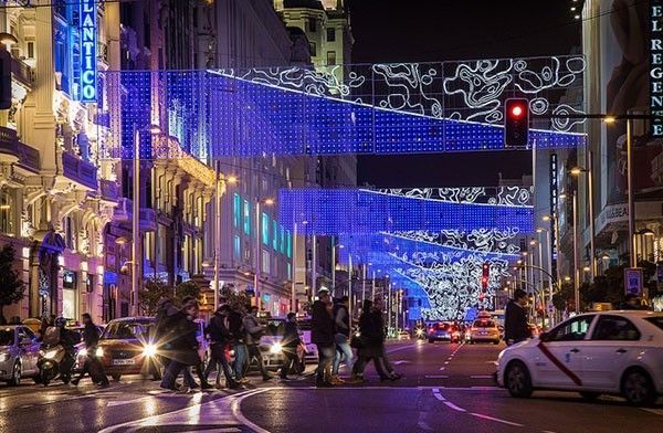 Ruta para disfrutar de las luces en el alumbrado Navide&ntilde;o Madrid
