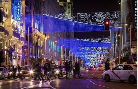 Ruta para disfrutar de las luces en el alumbrado Navide&ntilde;o Madrid